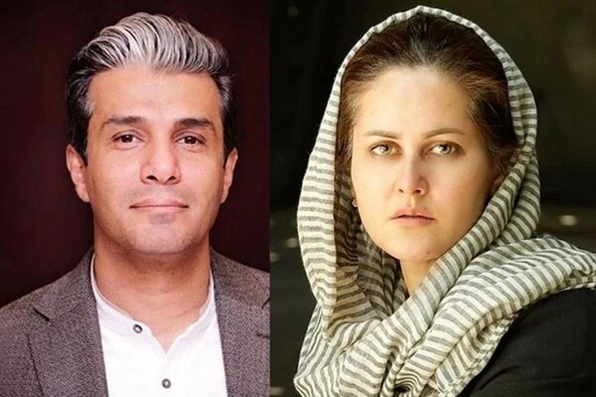 همسر چشم رنگی آریا عظیمی نژاد نمایان شد | افرین باید گفت به انتخاب آریا عظیمی نژاد